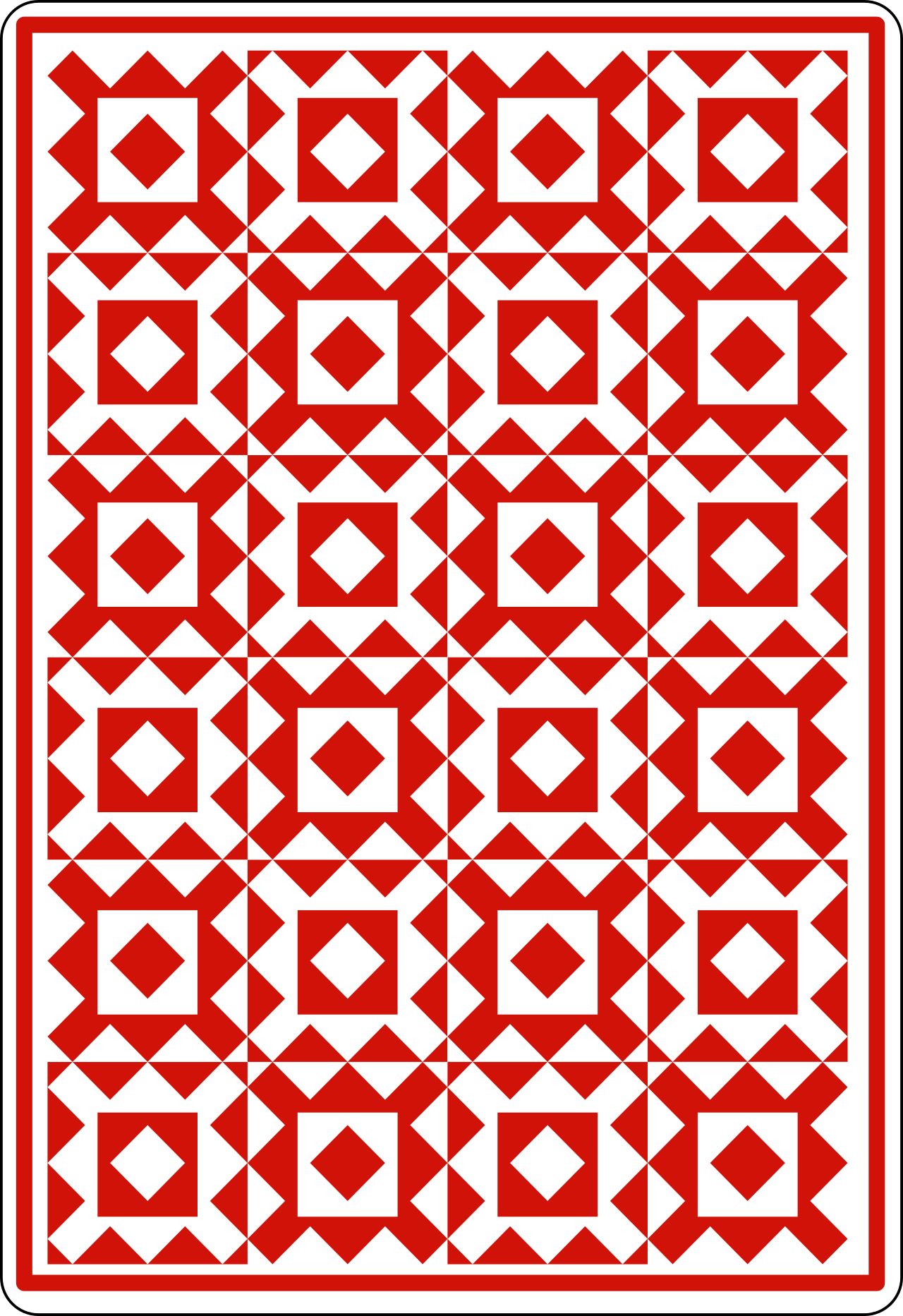 Verso carte du deck